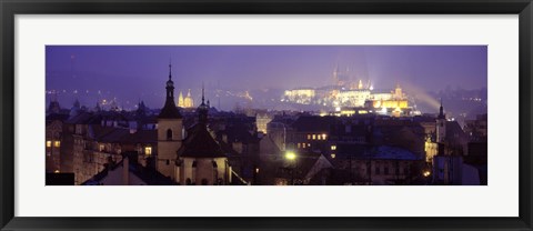 Framed Hradcany Castle, Prague, Czech Republic Print