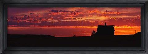 Framed Farmhouse WA Print