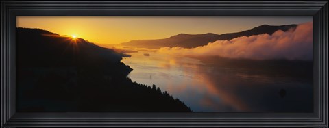 Framed Columbia River Gorge OR Print