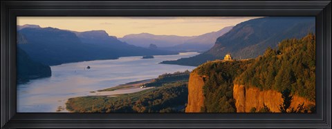 Framed Columbia River OR Print