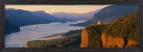 Framed Columbia River OR Print