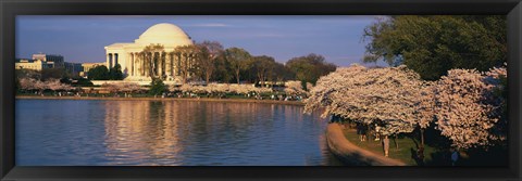 Framed Tidal Basin Washington DC Print