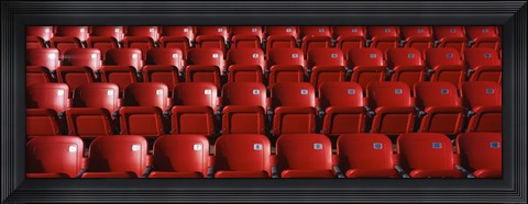 Framed Stadium Seats Print