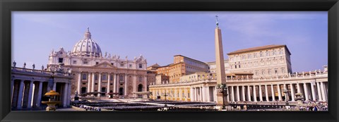 Framed Vatican, St Peters Square, Rome, Italy Print