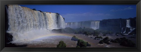 Framed Iguazu Falls, Argentina Print