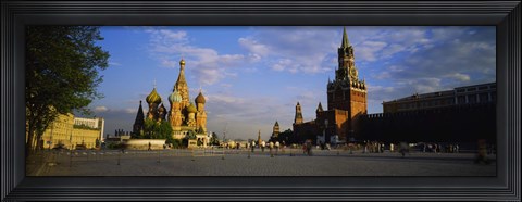 Framed St. Basil&#39;s Cathedral, Red Square, Moscow, Russia Print