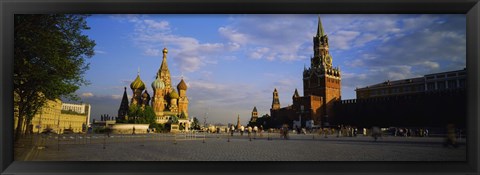 Framed St. Basil&#39;s Cathedral, Red Square, Moscow, Russia Print