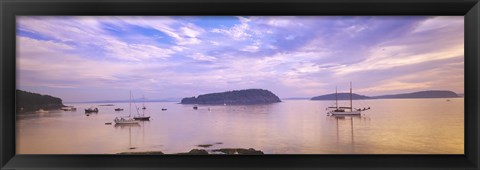 Framed Frenchman Bay, Bar Harbor, Maine, USA Print