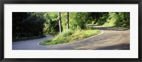Framed Country Road Southern Germany Print