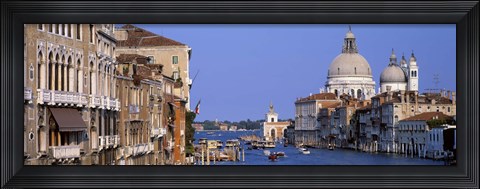 Framed Buildings Along the Grand Canal, Venice Italy Print