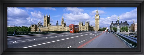 Framed Parliament Big Ben London England Print