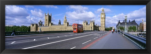 Framed Parliament Big Ben London England Print