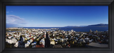 Framed Reykjavik, Iceland Print