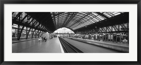 Framed Train Station, Cologne, Germany Print