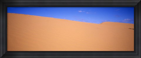 Framed Sand dunes in a desert, New South Wales, Australia Print