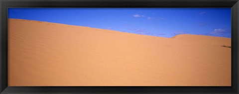 Framed Sand dunes in a desert, New South Wales, Australia Print