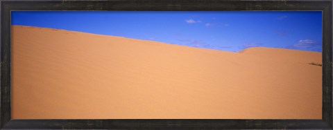 Framed Sand dunes in a desert, New South Wales, Australia Print
