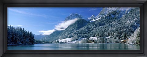 Framed Hinter See Bavaria Germany Print