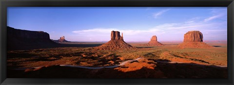 Framed Monument Valley Tribal Park, Arizona, USA Print