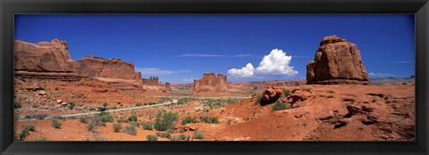 Framed Arches National Park, Moab, Utah, USA Print