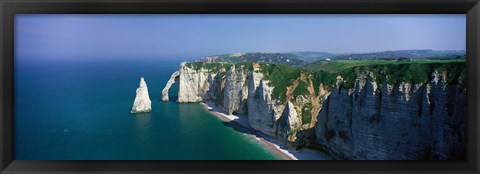 Framed Etretat, Normandy, France Print