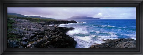 Framed (Traigh Luskentyre ) Sound of Taransay (Outer Hebrides ) Isle of Harris Scotland Print