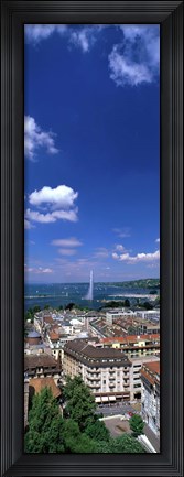 Framed Geneva Switzerland (vertical) Print