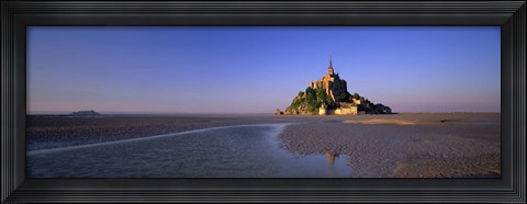 Framed Mont Saint Michel, Normandy, France Print