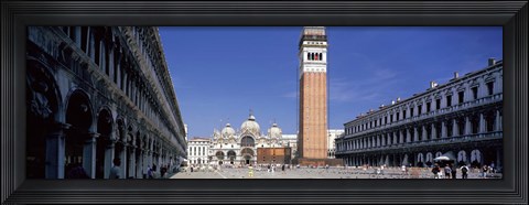 Framed Square in Venice Italy Print