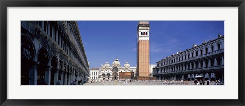 Framed Square in Venice Italy Print