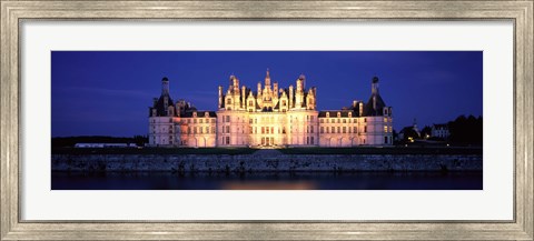 Framed Chateau de Chambord Loire France Print