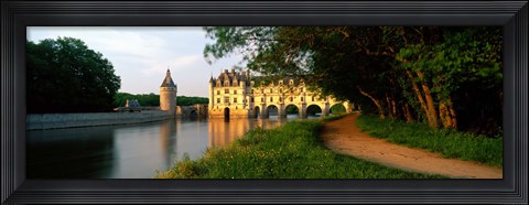 Framed Chateau De Chenonceaux, Loire Valley, France Print