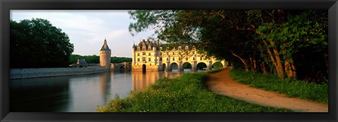 Framed Chateau De Chenonceaux, Loire Valley, France Print