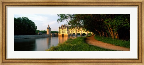 Framed Chateau De Chenonceaux, Loire Valley, France Print