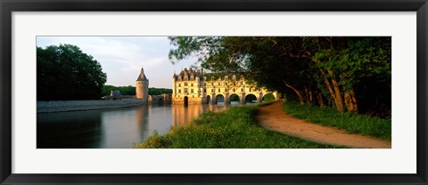 Framed Chateau De Chenonceaux, Loire Valley, France Print