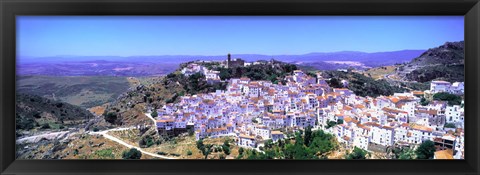 Framed Casares, Andalucia, Spain Print