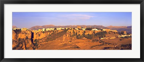 Framed Ronda Gorge, Andalucia, Spain Print