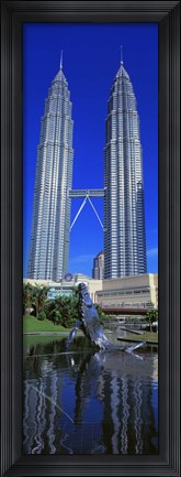 Framed Petronas Towers Kuala Lumpur Malaysia Print