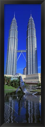 Framed Petronas Towers Kuala Lumpur Malaysia Print