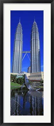 Framed Petronas Towers Kuala Lumpur Malaysia Print