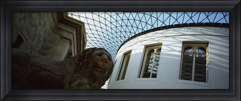 Framed British Museum Interior, London, England Print