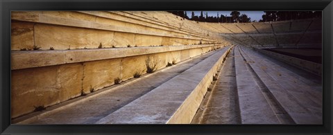 Framed Detail Olympic Stadium Athens Greece Print