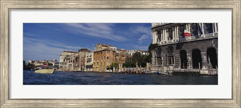 Framed Buildings on the Venice, Italy Waterfront Print