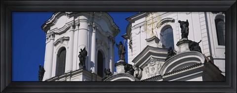 Framed Low angle view of a palace, Presidential Palace, Prague, Czech Republic Print