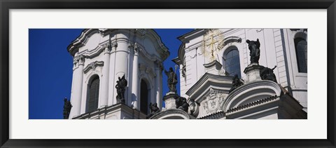 Framed Low angle view of a palace, Presidential Palace, Prague, Czech Republic Print