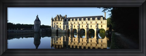 Framed Chateau de Chenonceaux Loire Valley France Print