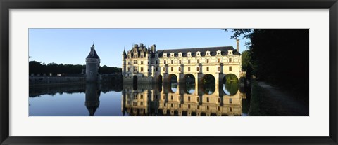 Framed Chateau de Chenonceaux Loire Valley France Print