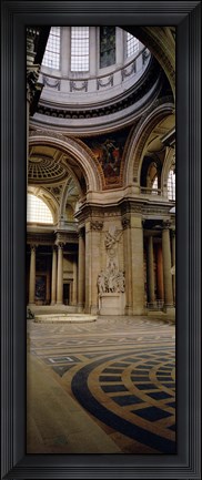 Framed Pantheon Interior Paris France Print
