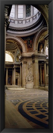 Framed Pantheon Interior Paris France Print