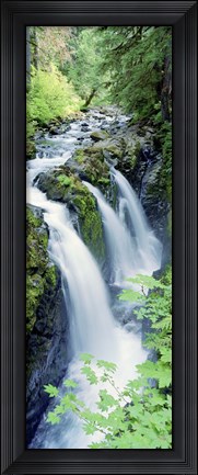 Framed Sol Duc Falls Olympic National Park WA Print